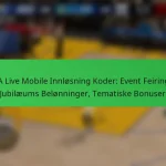NBA Live Mobile Innløsning Koder: Event Feiringer, Jubilæums Belønninger, Tematiske Bonuser