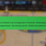 NBA Live Mobile Live Arrangement Premierer: Brukergenererte arrangementer, Fan-konkurranser, Eksklusive belønninger