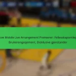 NBA Live Mobile Live Arrangement Premierer: Fellesskapsmilepæler, Brukerengasjement, Eksklusive gjenstander